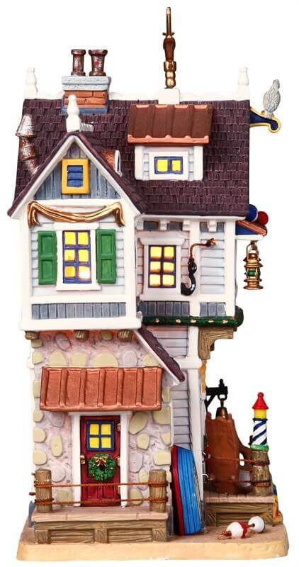 lemax-captain-andrew-s-residence-beleuchtetes-miniatur-weihnachtshaus image 3