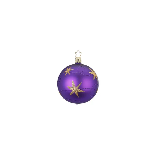 inge-glas-manufaktur-sternenband-6-cm-christbaumkugel-mit-sternenmotiv image 1