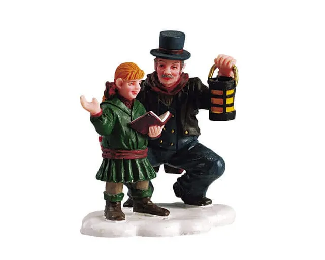 lemax-caroling-grandpa-weihnachts-s-ngerfigur image 1