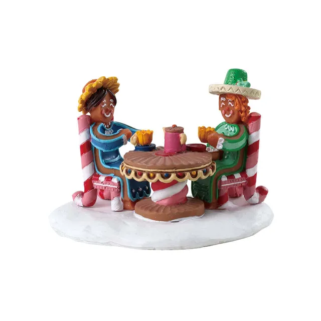 lemax-sugar-n-spice-tea-and-cakes-miniatur-szene image 1