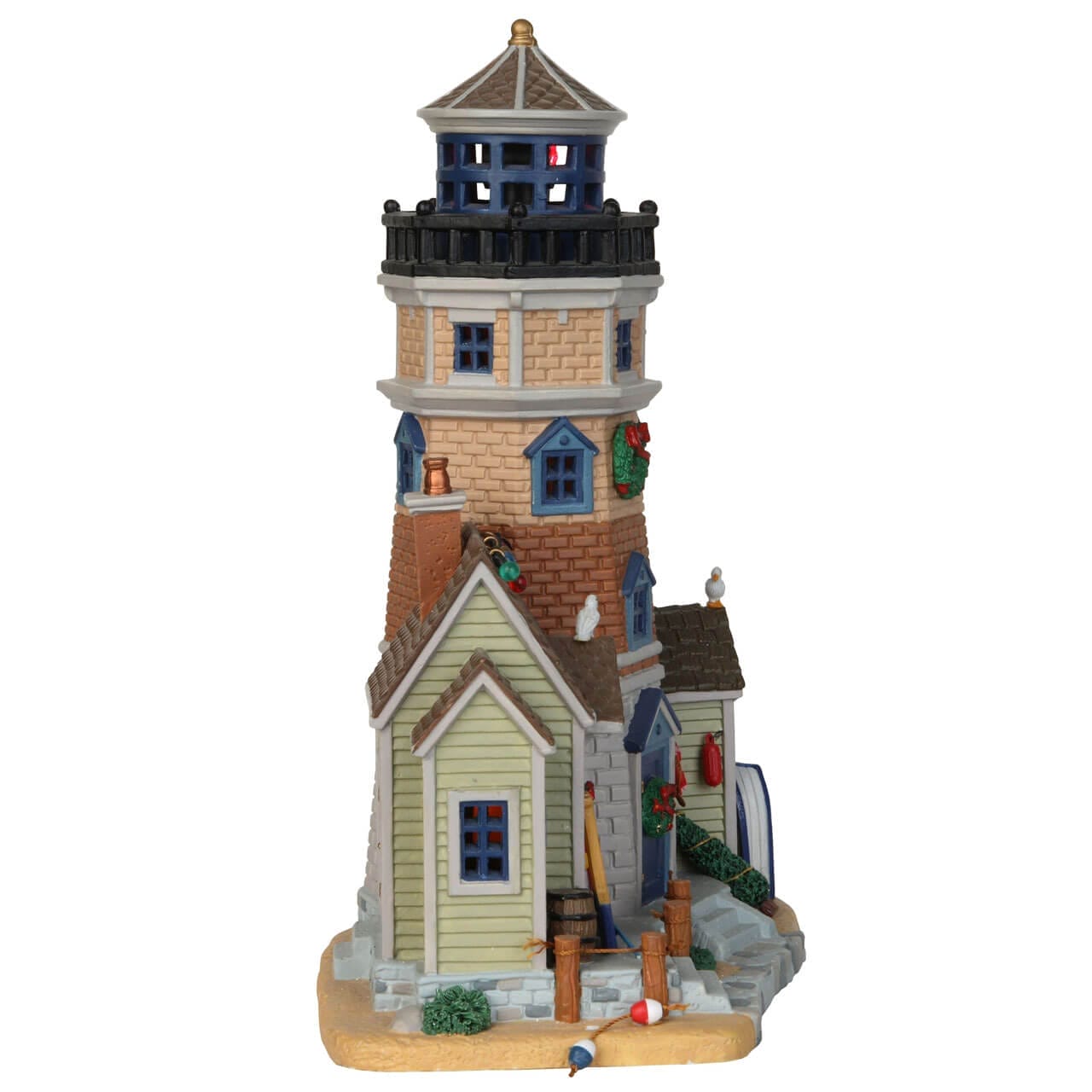 lemax-holly-bay-lighthouse-weihnachtsdorf-leuchtturm image 2
