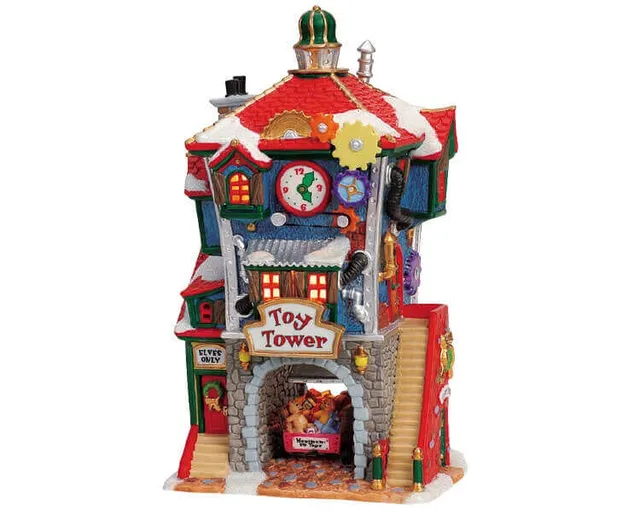 lemax-toy-tower-miniatur-spielzeugturm image 1