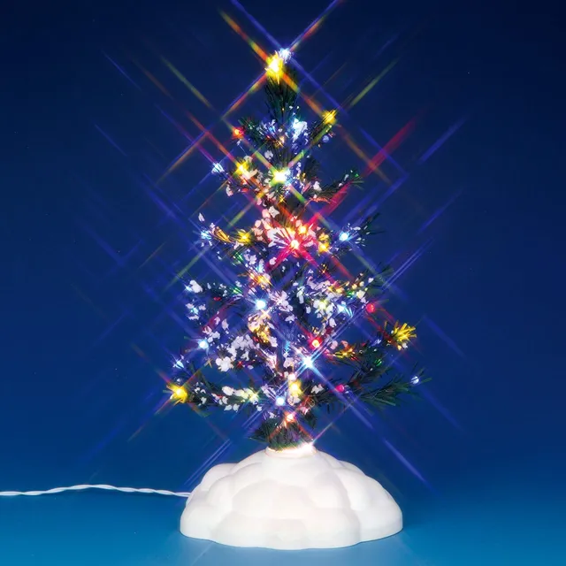 lemax-lighted-pine-tree-bunt-medium-beleuchteter-tannenbaum image 1