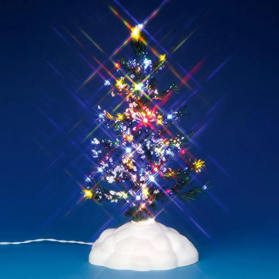 lemax-lighted-pine-tree-bunt-medium-beleuchteter-tannenbaum image 1