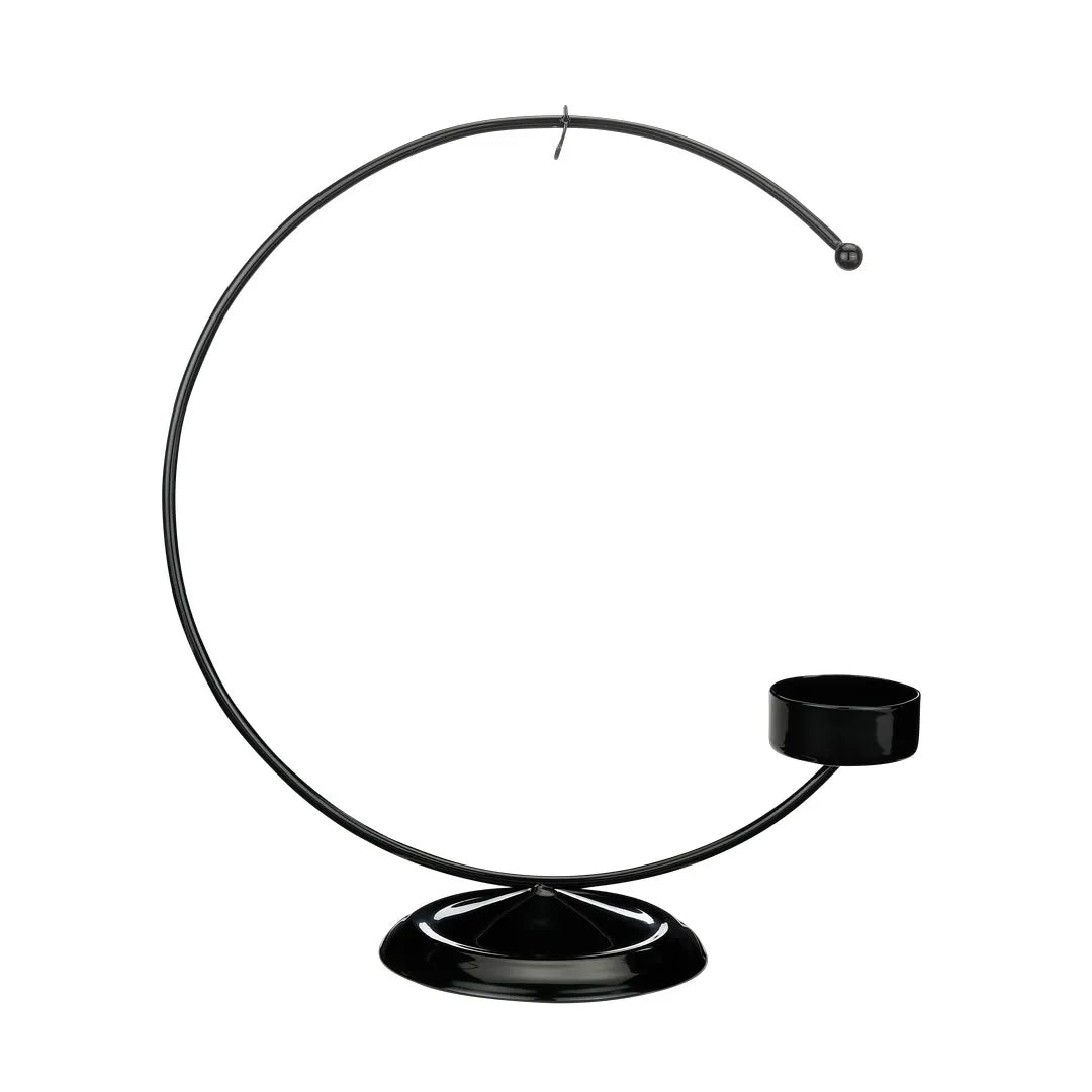 inge-glas-ornamentst-nder-pr-sentationsst-nder-schwarz-20-cm image 1