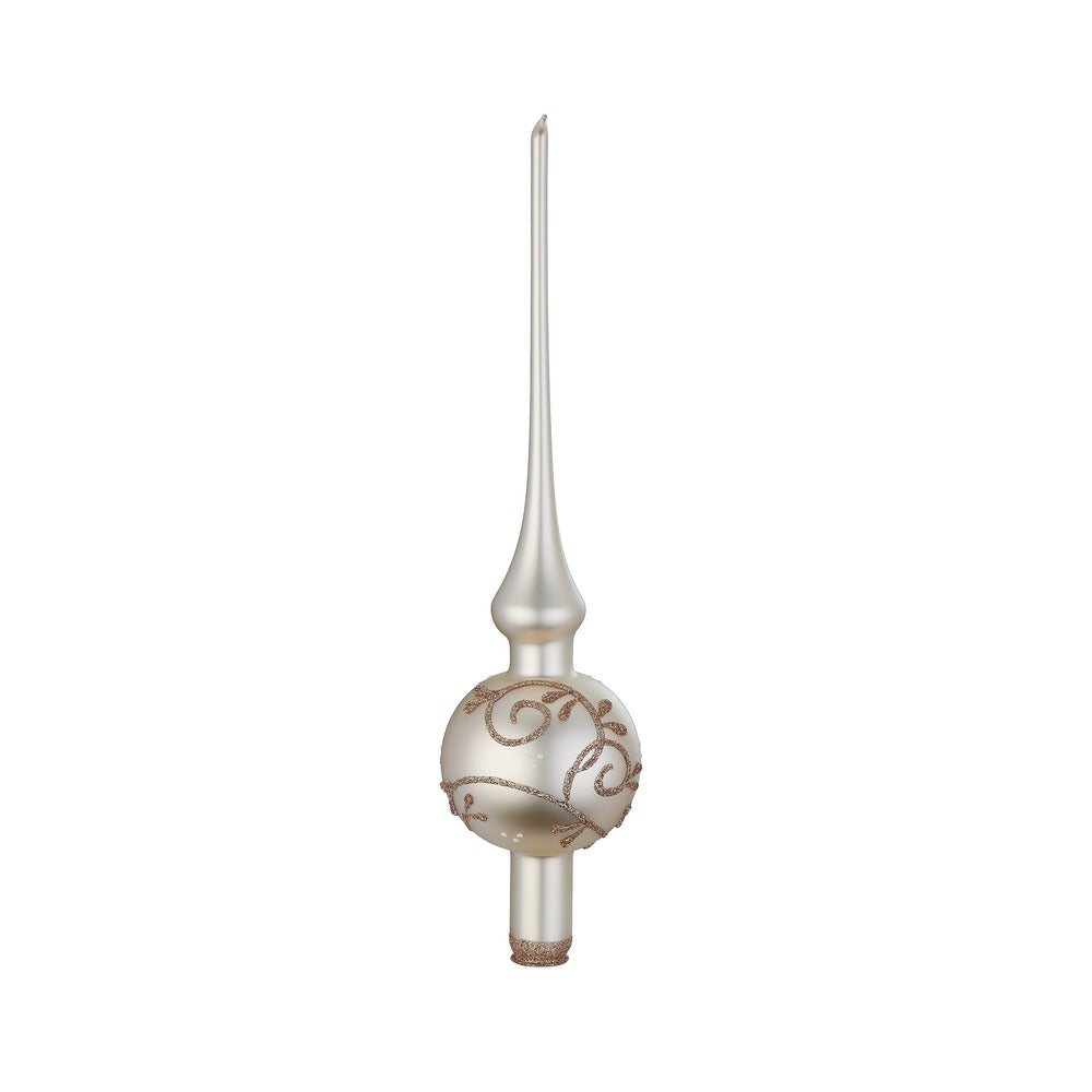 inge-glas-romantik-baumspitze-7-x-30-cm-champagner-matt image 1