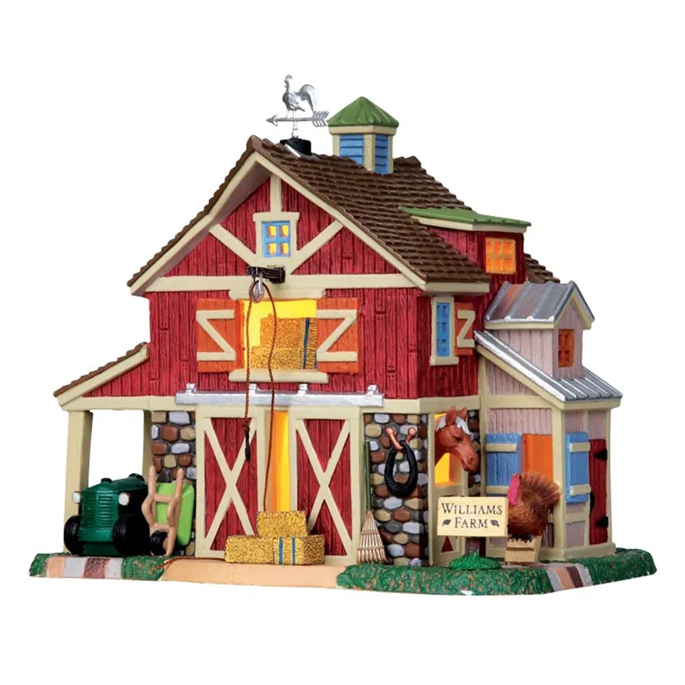 lemax-williams-farm-beleuchtetes-miniaturhaus image 1