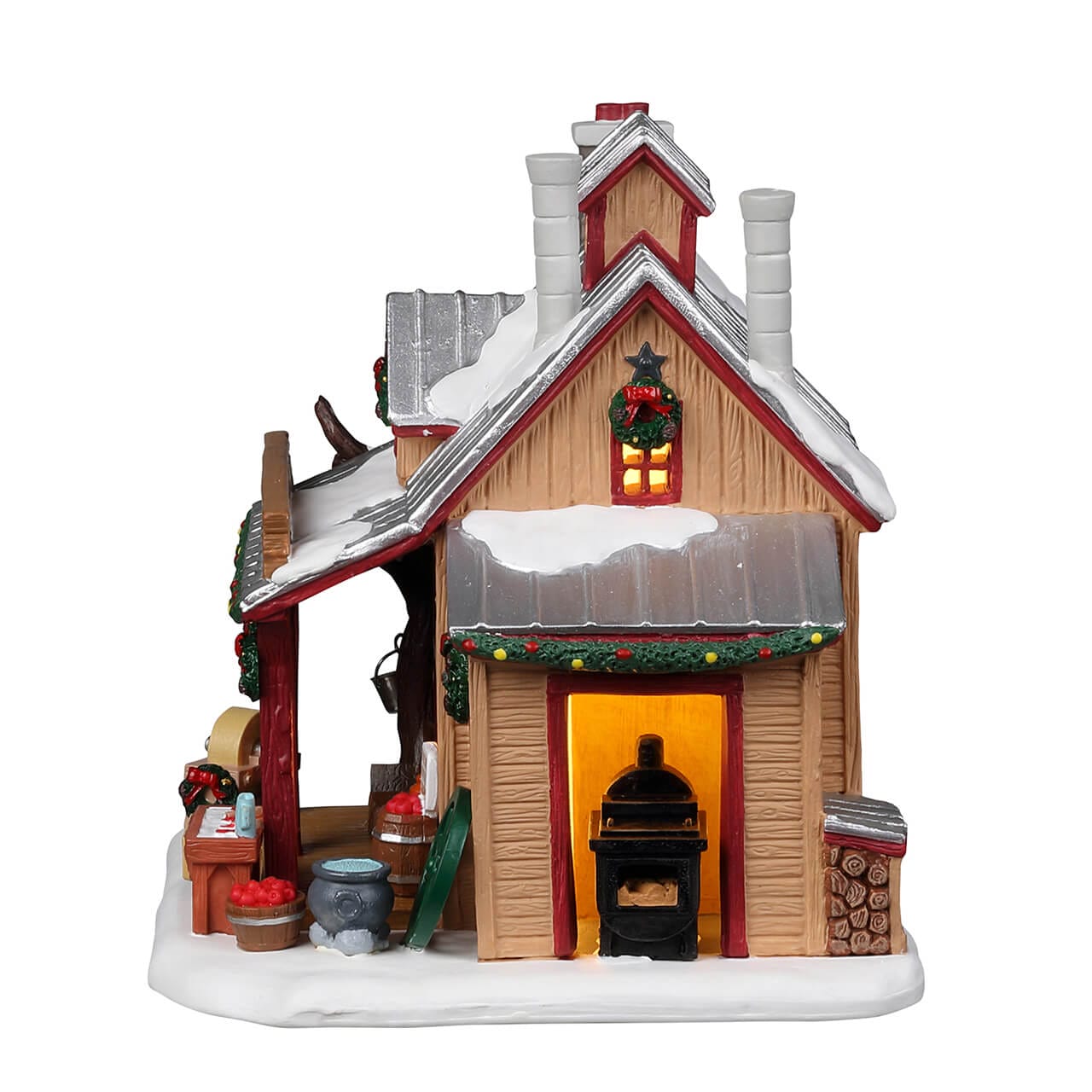 lemax-maple-roads-sugar-shack-vail-village-blockh-tte image 3