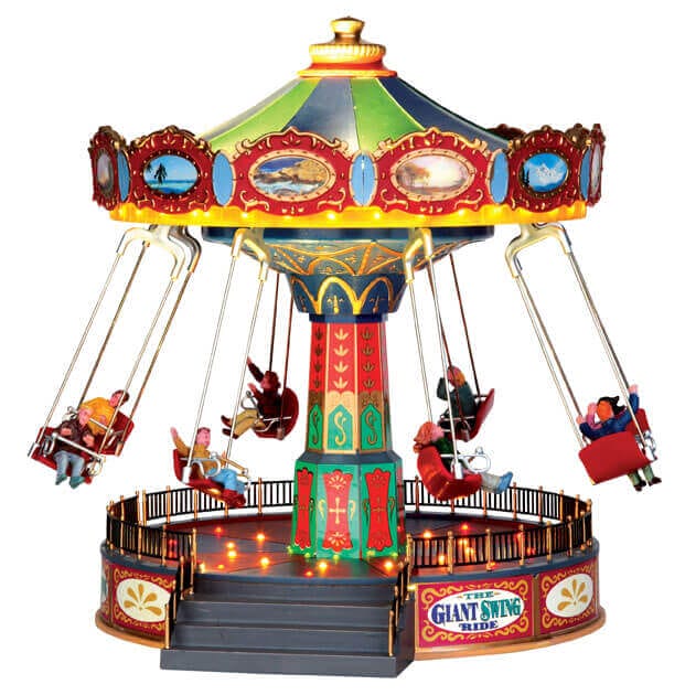 lemax-the-giant-swing-ride-fahrgesch-ft-mit-licht image 1
