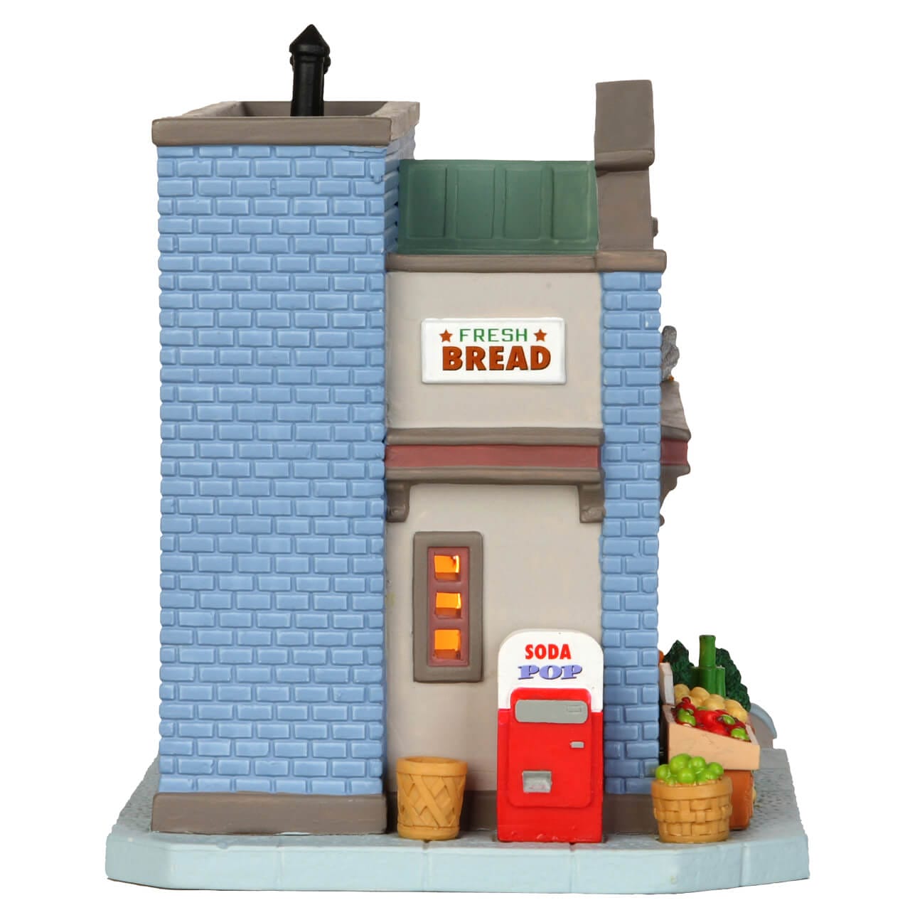 lemax-springfield-groceries-beleuchtetes-miniatur-lebensmittelgesch-ft image 2
