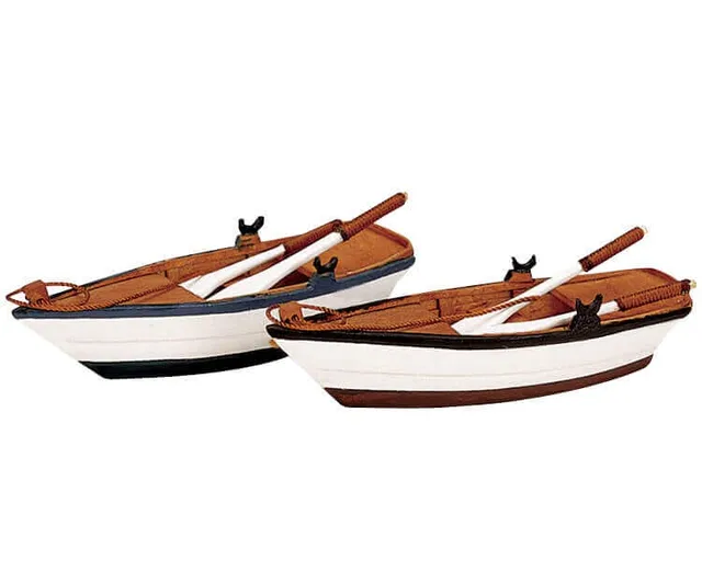 lemax-wooden-rowboats-miniatur-zubeh-r-weihnachtsdorf image 1
