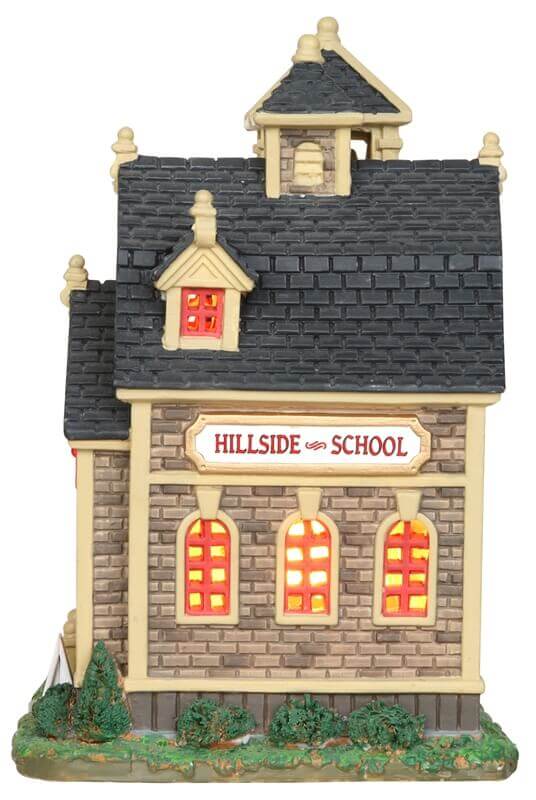 lemax-hillside-school-miniaturhaus image 2