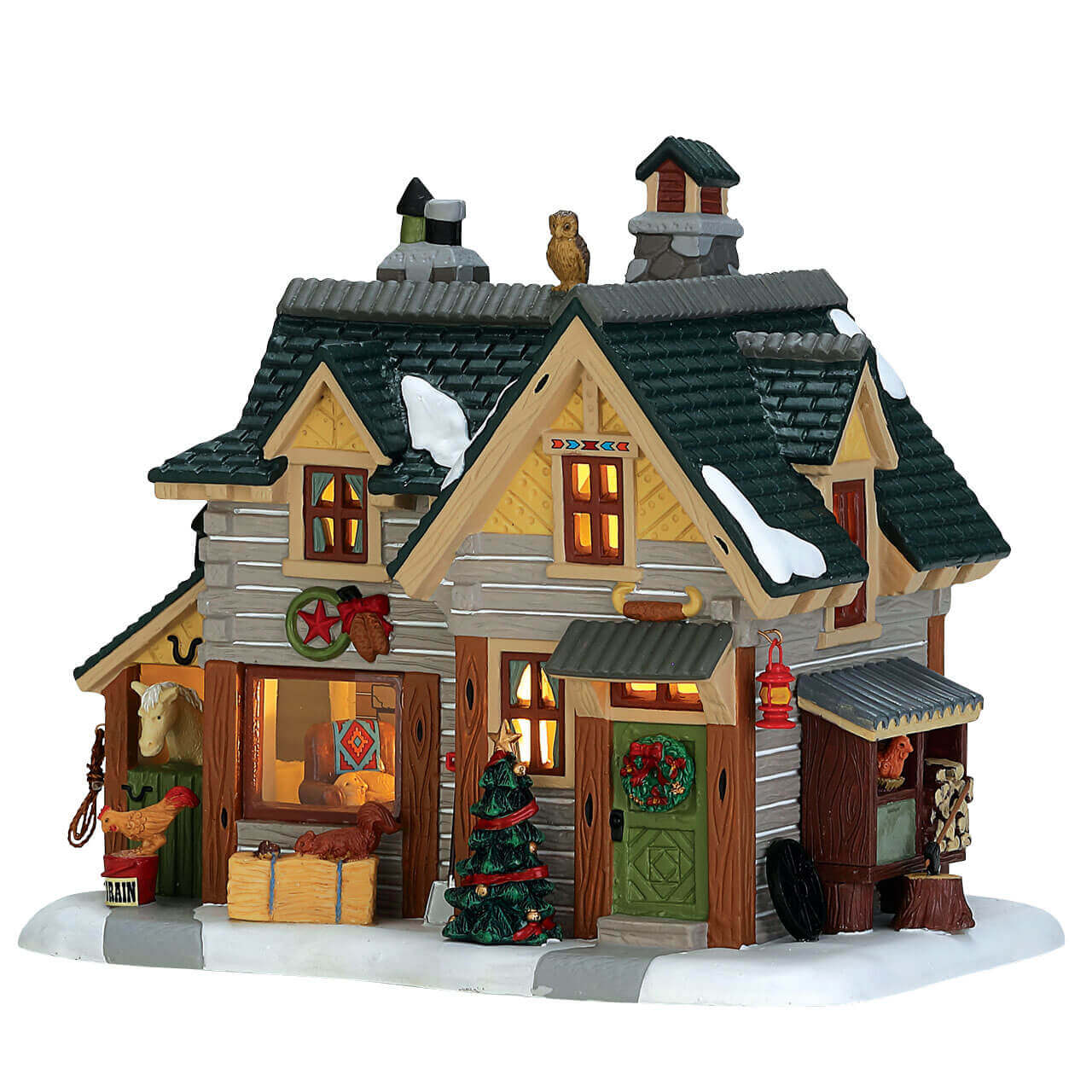 lemax-a-cowboy-christmas-szene-f-r-weihnachtsdorf image 1