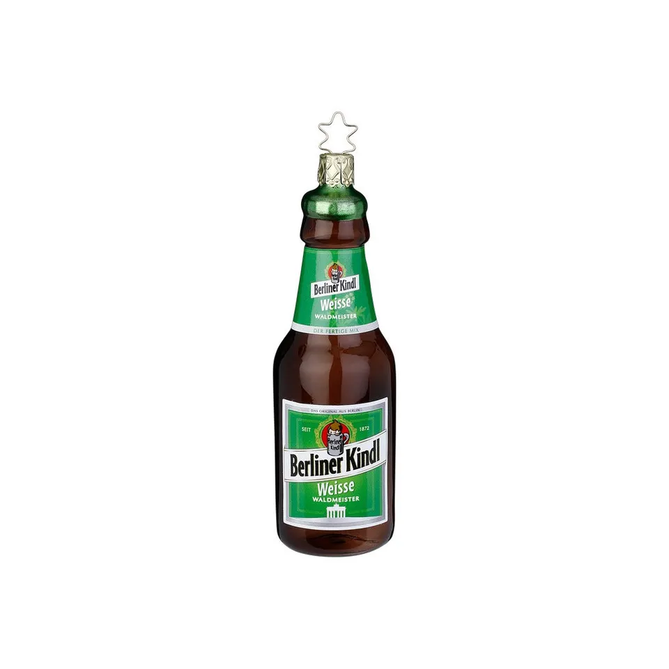 inge-glas-berliner-kindl-weisse-waldmeister-christbaumkugel-12-5-cm image 1
