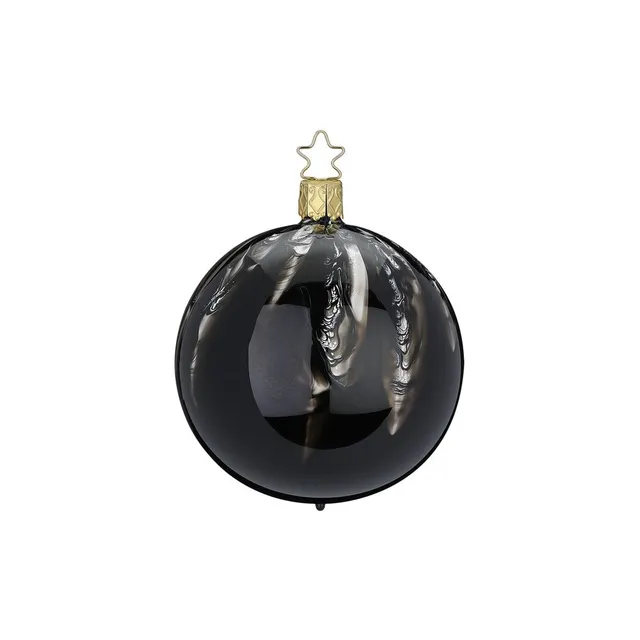 inge-glas-flie-ender-marmor-christbaumkugel-6-cm-schwarz image 1