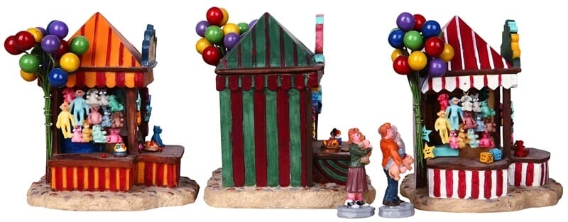 lemax-carnival-kiosks-miniatur-kioske-dorf-zubeh-r-set image 3