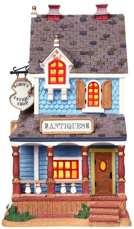 lemax-robin-s-antique-shop-weihnachtsdorf-haus image 2