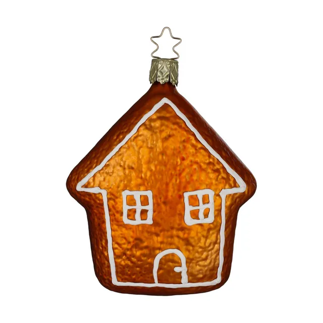 inge-glas-lebkuchenhaus-christbaumkugel-10-cm image 1