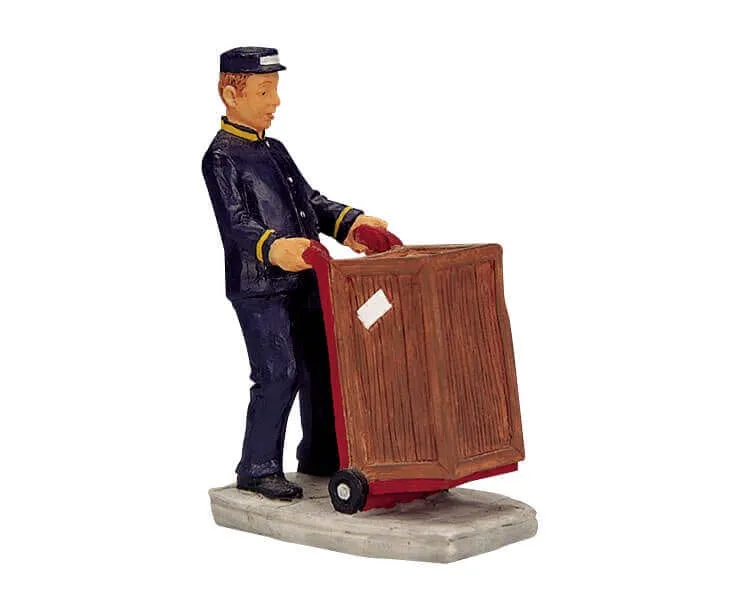 lemax-rail-worker-miniaturfigur-weihnachtsdorf image 1