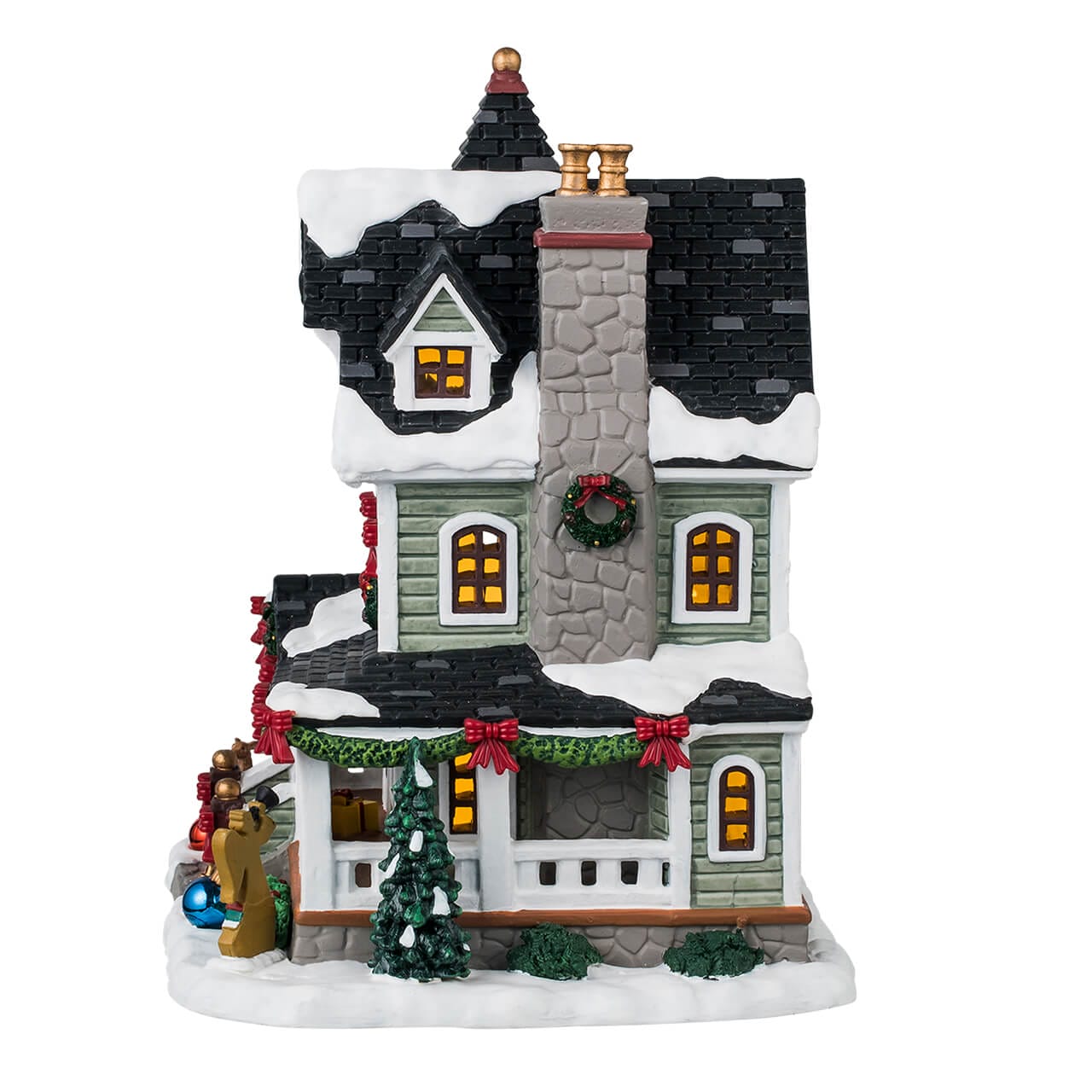 lemax-whitbey-residence-beleuchtetes-weihnachtshaus-caddington image 3