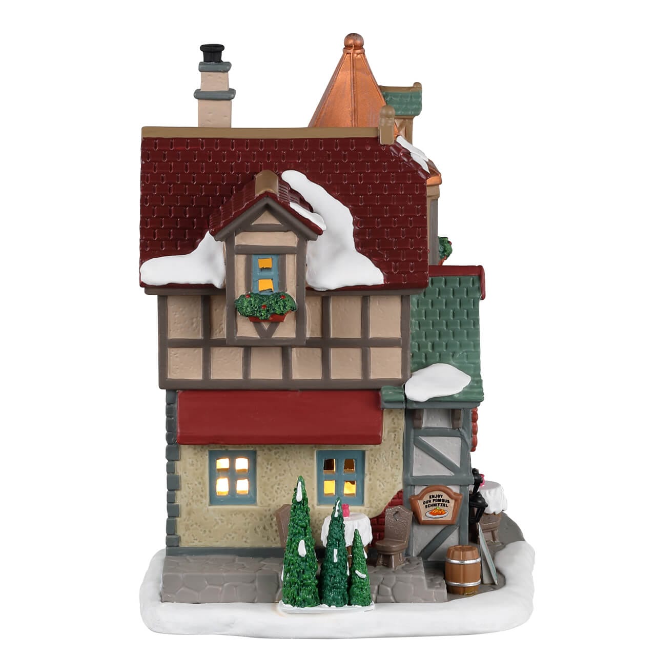 lemax-otto-s-schnitzelhaus-vail-village-beleuchtetes-miniaturhaus image 2