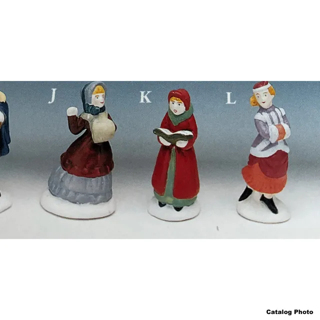 lemax-singing-girl-red-weihnachtsfigur-miniatur image 1