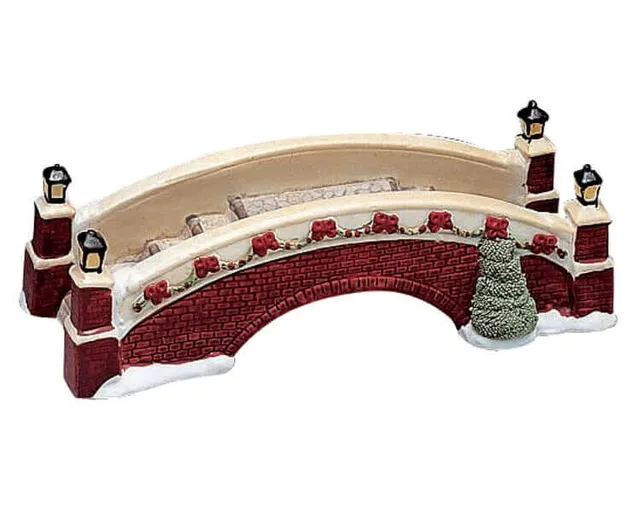 lemax-new-lamp-bridge-miniatur-br-cke-mit-lampe image 1