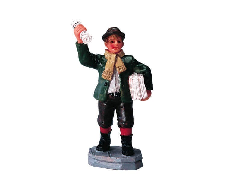 lemax-paper-boy-miniaturfigur-f-r-weihnachtsdorf image 1