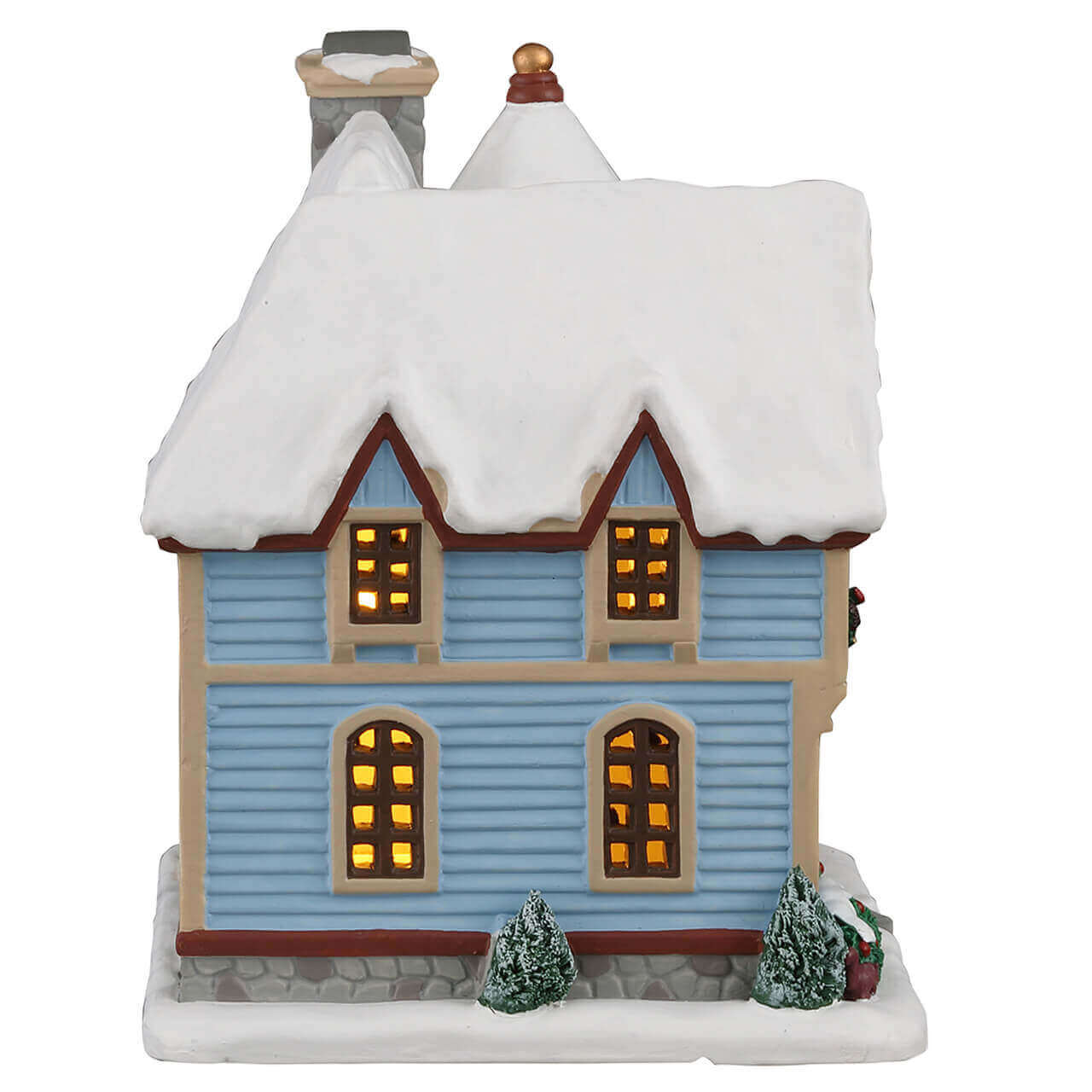 lemax-snow-day-at-the-wilson-s-house-winterhaus image 2