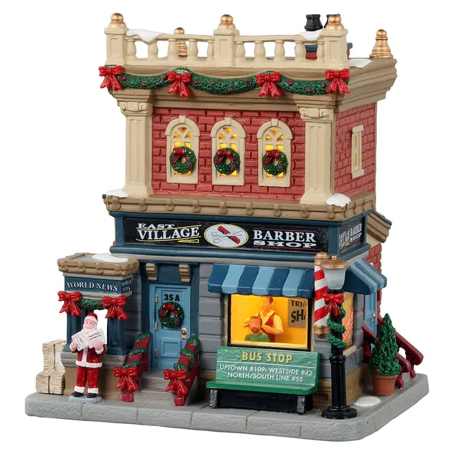 lemax-east-village-barber-shop-miniaturhaus image 1