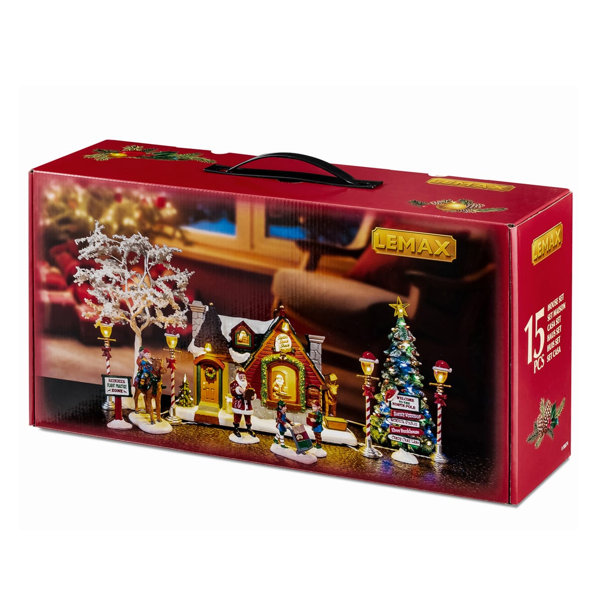 lemax-santa-s-snack-shack-set-santa-s-wonderland-h-tten-set image 2