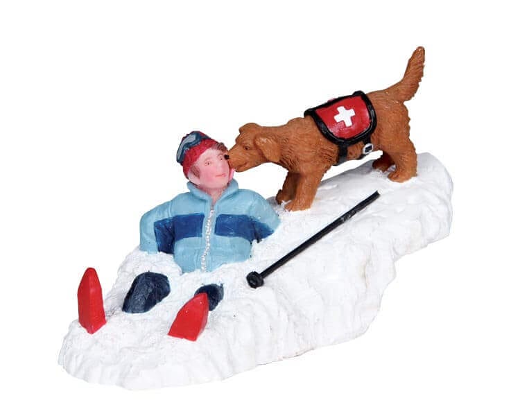 lemax-to-the-rescue-miniatur-figur-rettungsszene image 1