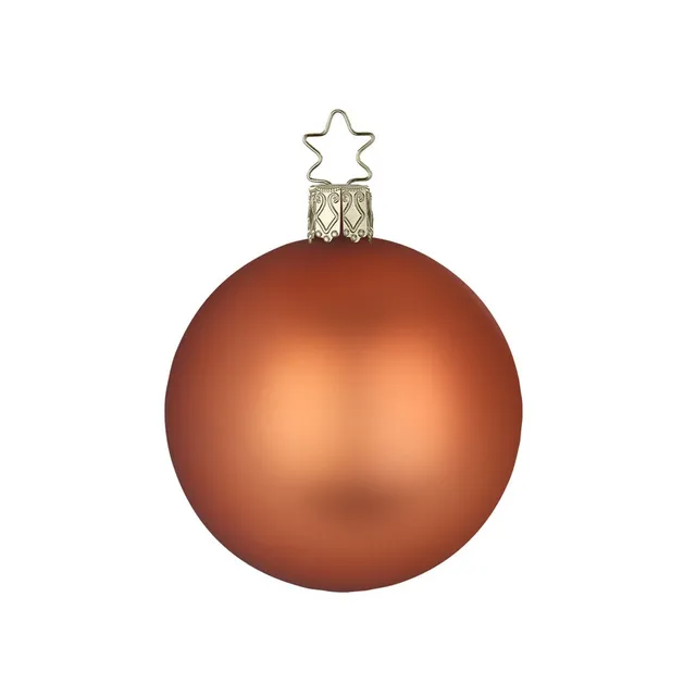 inge-glas-christbaumkugel-sandelholz-matt-12-cm image 1