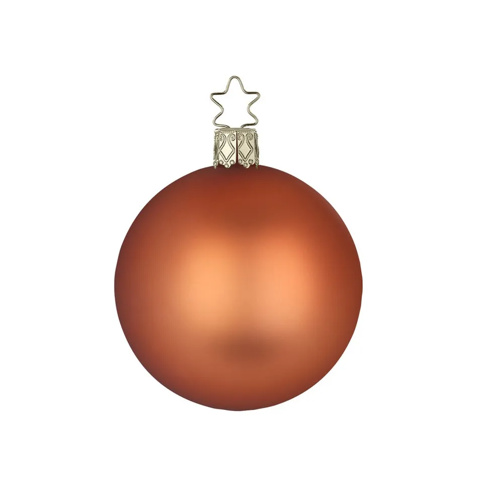 inge-glas-christbaumkugel-sandelholz-matt-12-cm image 1