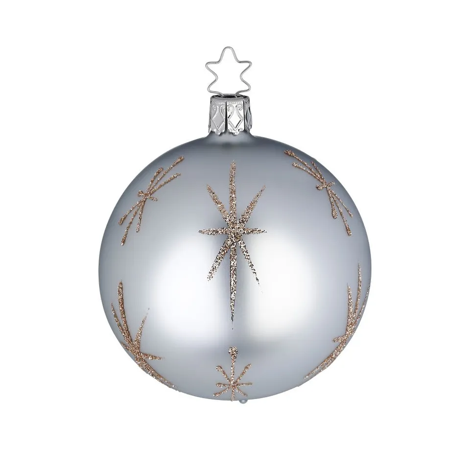 inge-glas-manufaktur-sternentanz-8-cm-christbaumkugel-aus-glas-mit-sternenmotiv image 1