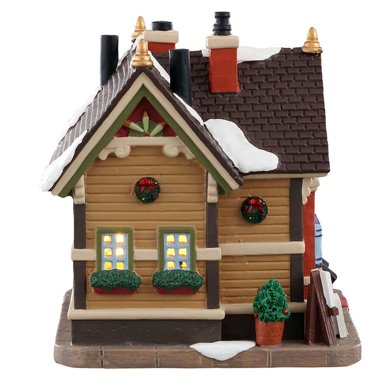 lemax-creative-kids-art-studio-weihnachtshaus-k-nstler-atelier image 2