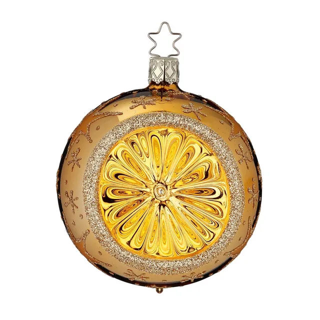 inge-glas-goldener-glanz-christbaumkugel-8-cm-gold image 1