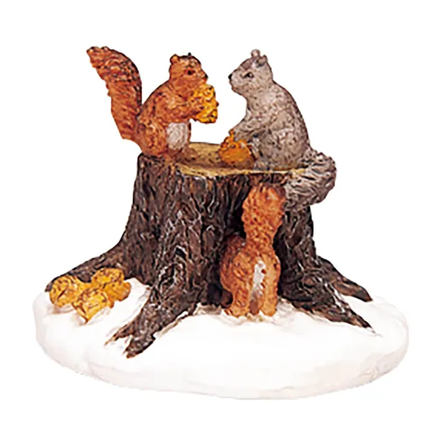 lemax-chipmunks-miniatur-streifenh-rnchen-f-r-weihnachtsd-rfer-und-waldszenen image 1