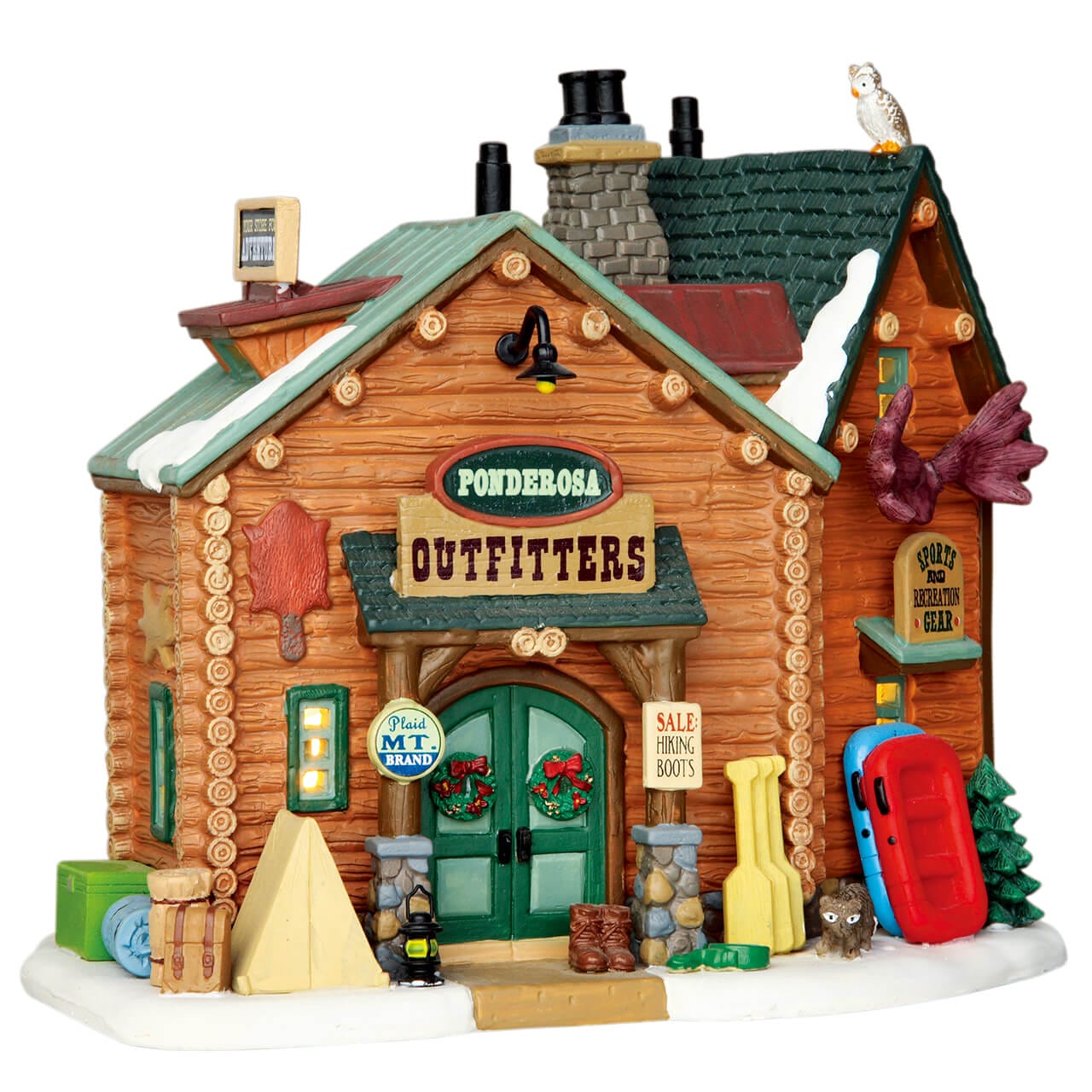lemax-ponderosa-outfitters-vail-village-miniaturhaus image 1