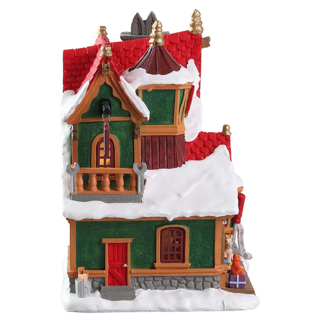 lemax-the-elf-workshop-beleuchtete-elfen-werkstatt image 3