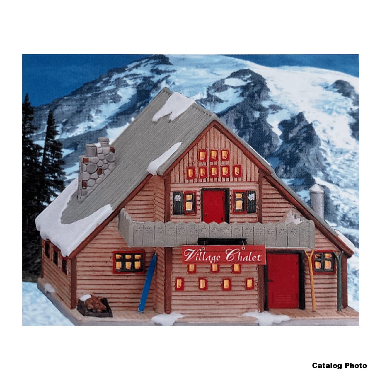 lemax-vail-village-chalet-miniatur-weihnachtshaus image 1