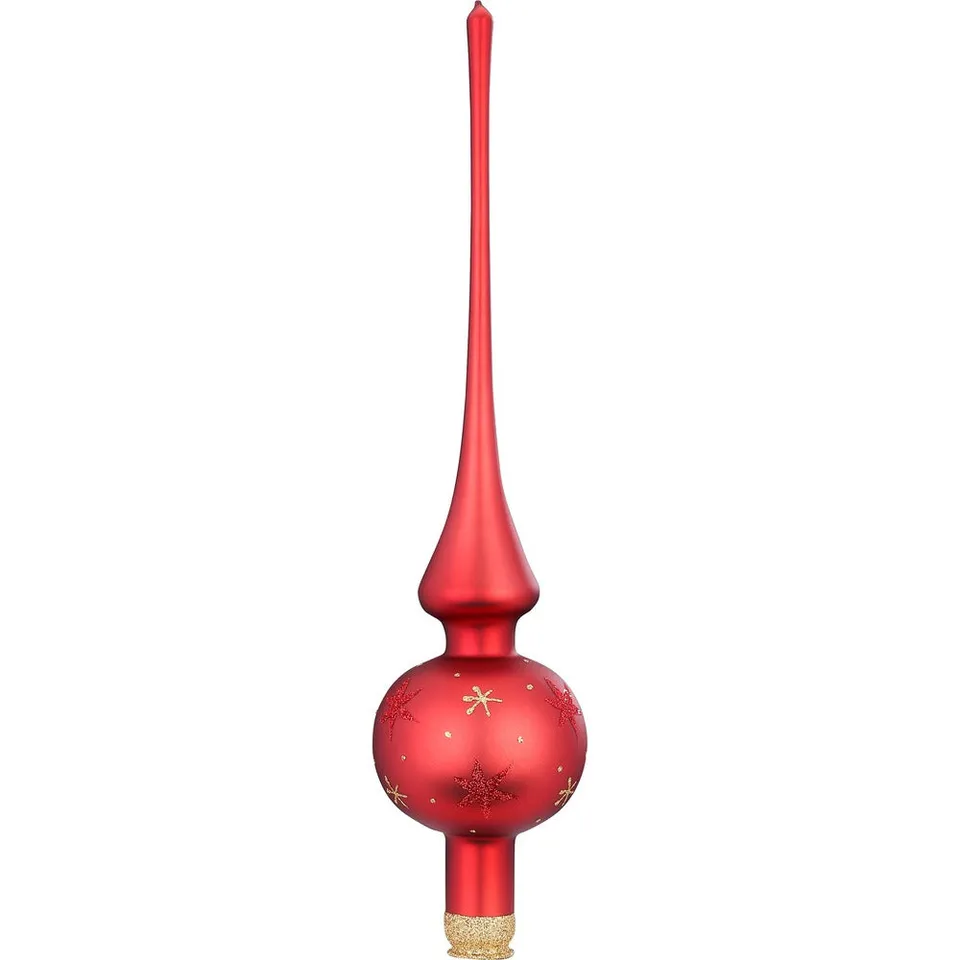 inge-glas-sternenhimmel-baumspitze-30-cm-chianti-matt image 1