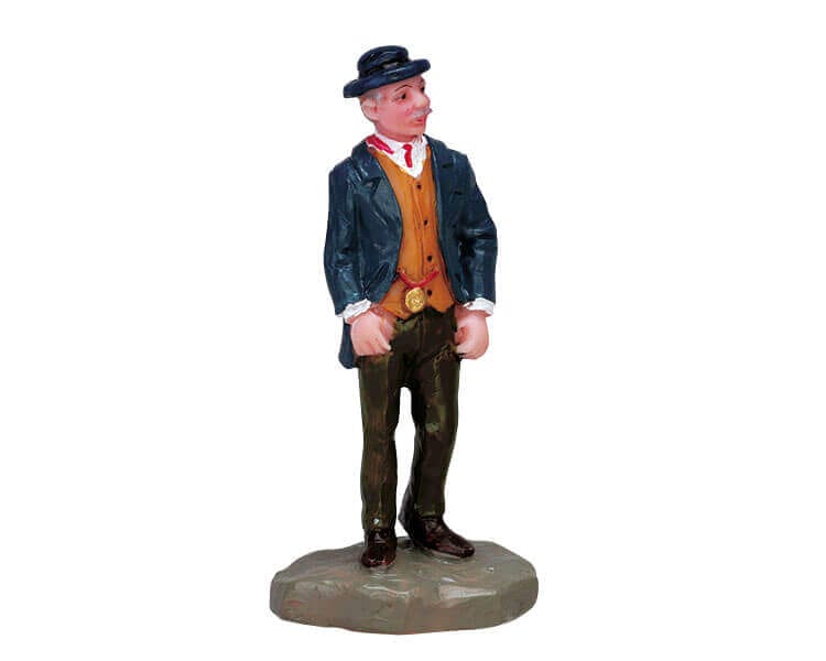 lemax-walking-along-weihnachtsdorf-figur image 2