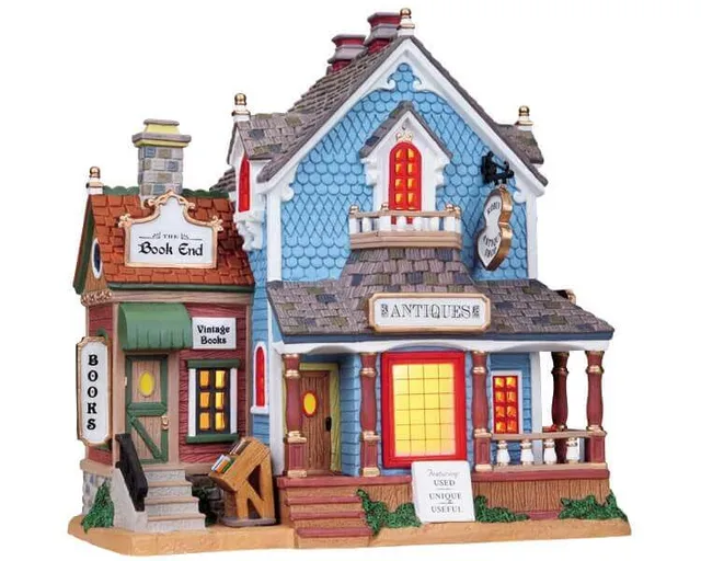 lemax-robin-s-antique-shop-weihnachtsdorf-haus image 1