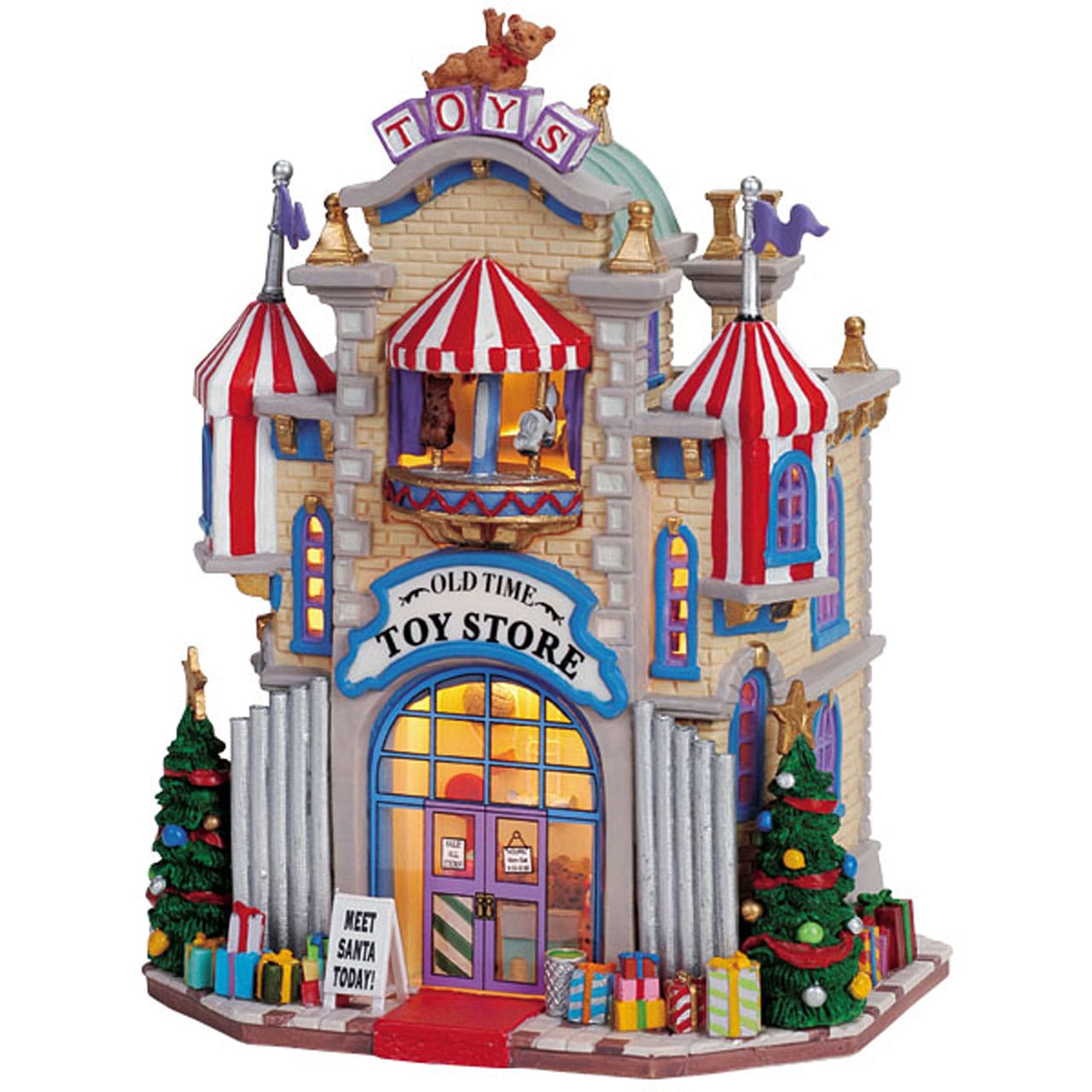 lemax-old-time-toy-store-miniatur-spielzeugladen image 1