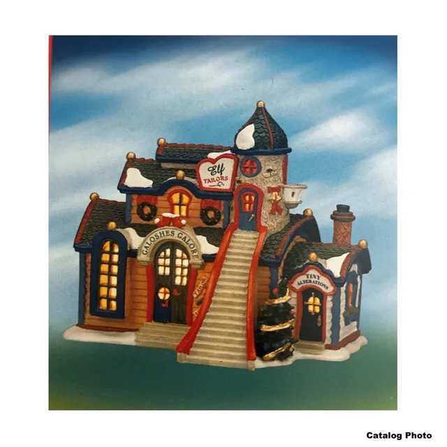 lemax-galoshes-galore-beleuchtetes-miniatur-shopgeb-ude image 1