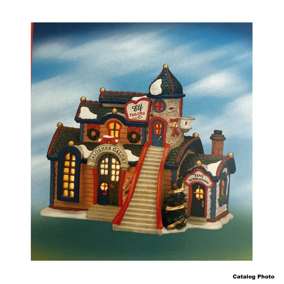 lemax-galoshes-galore-beleuchtetes-miniatur-shopgeb-ude image 1