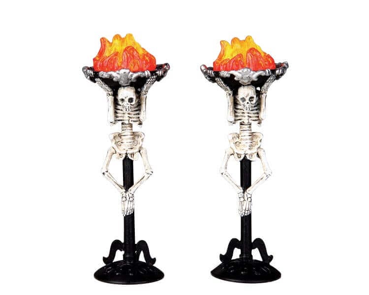 lemax-corpse-torch-spooky-town-halloween-figur-mit-fackel image 1