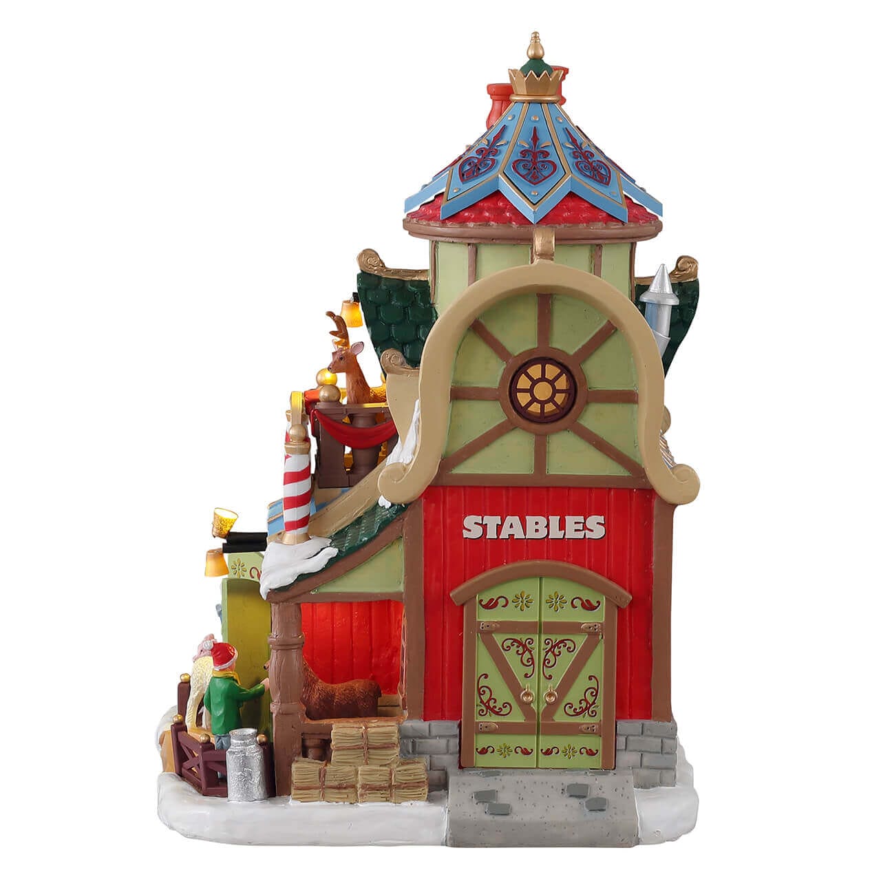 lemax-santa-s-petting-zoo-szene-aus-santa-s-wonderland image 3