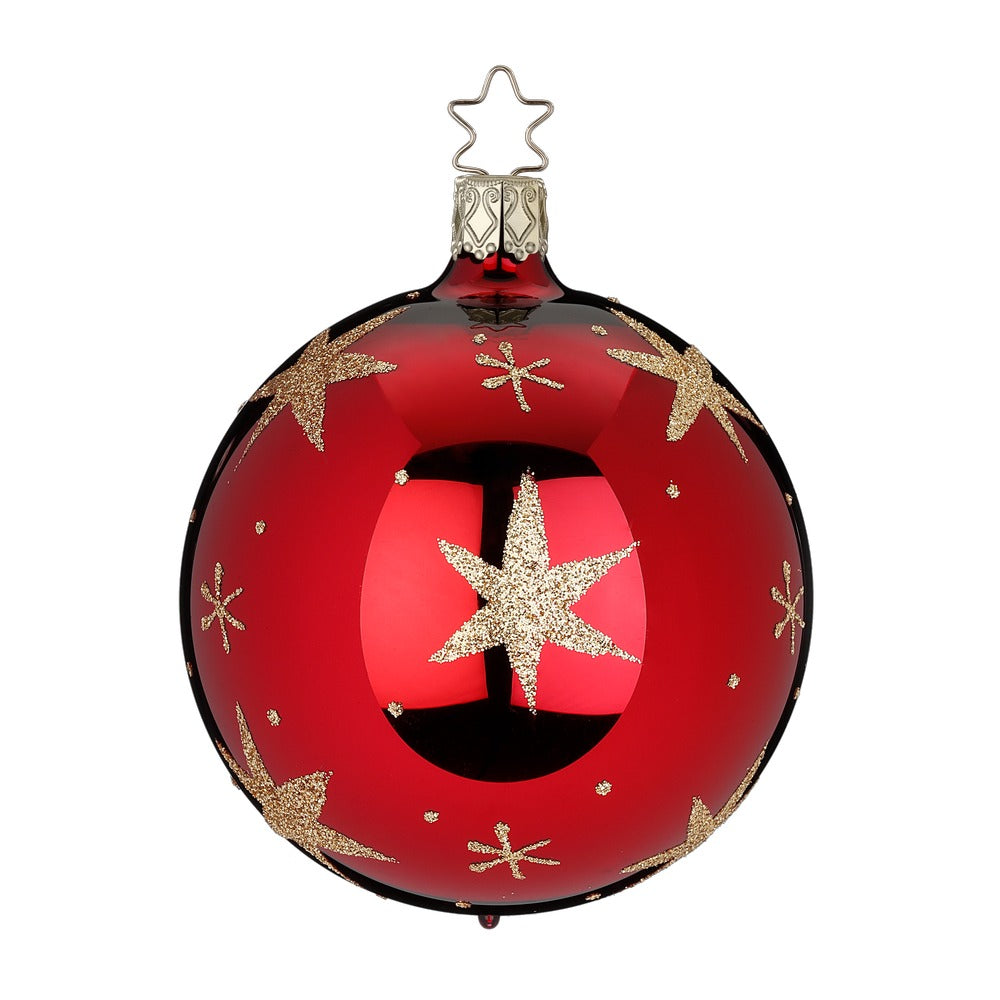 inge-glas-sternenlicht-christbaumkugel-rot-8-cm image 1